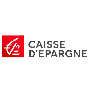 Logo Caisse d'Epargne, partenaire de l'Atelier SIIS, prestataire de services Grenoble