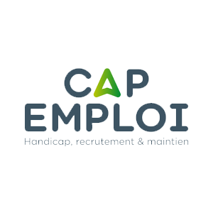 Logo Cap emploi, partenaire de l'Atelier SIIS, prestataire de services Grenoble