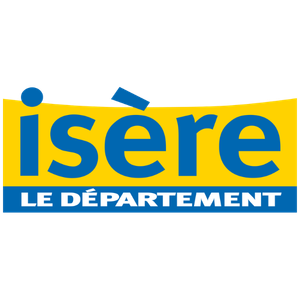 Logo Le département Isère, partenaire de l'Atelier SIIS, prestataire de services