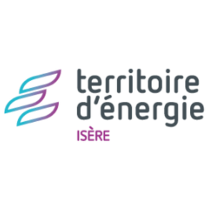 Logo Territoire d'énergie Isère, partenaire de l'Atelier SIIS, prestataire de services