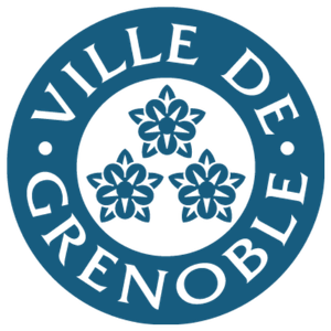 Logo ville de Grenoble, partenaire de l'Atelier SIIS, qualifié dans l'aménagement des espaces verts